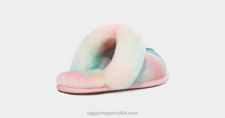 mistura de arco-íris aquarelas scuffette ii UGG 20TJ351 mulheres
