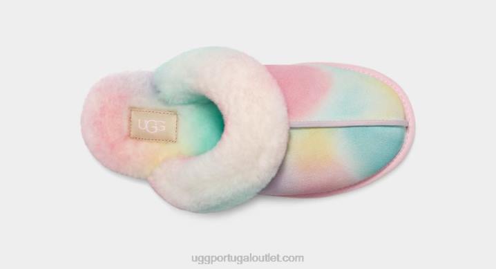 mistura de arco-íris aquarelas scuffette ii UGG 20TJ351 mulheres