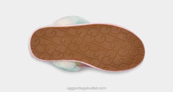 mistura de arco-íris aquarelas scuffette ii UGG 20TJ351 mulheres