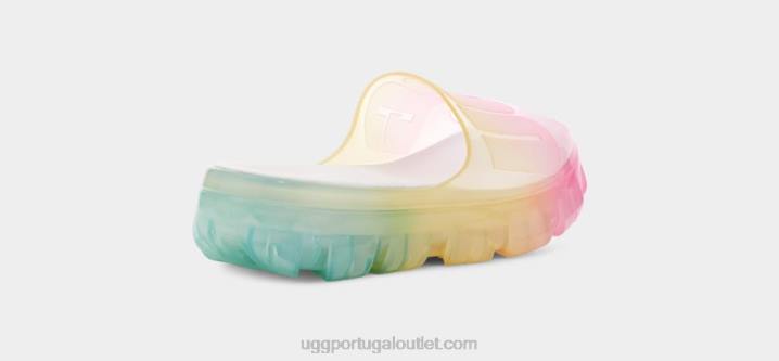 mistura de arco-íris slide aquarelas jella clear UGG 20TJ345 mulheres