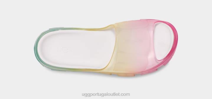 mistura de arco-íris slide aquarelas jella clear UGG 20TJ345 mulheres