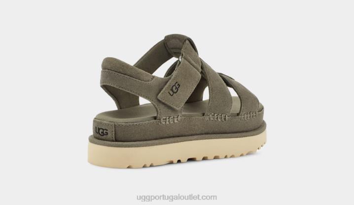 musgo verde alça estrela dourada UGG 20TJ455 mulheres