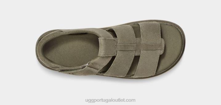 musgo verde alça estrela dourada UGG 20TJ455 mulheres