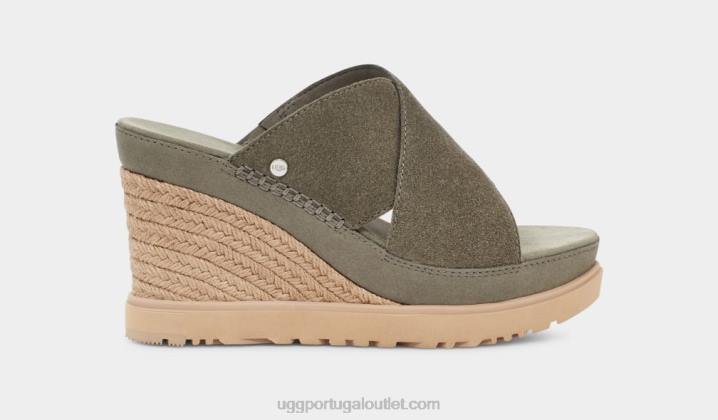 musgo verde escorregador do abade UGG 20TJ452 mulheres