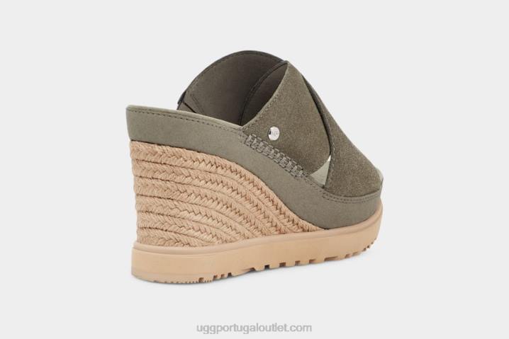 musgo verde escorregador do abade UGG 20TJ452 mulheres