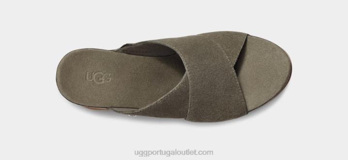 musgo verde escorregador do abade UGG 20TJ452 mulheres