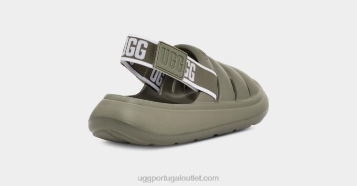 musgo verde esporte sim deslize UGG 20TJ442 mulheres