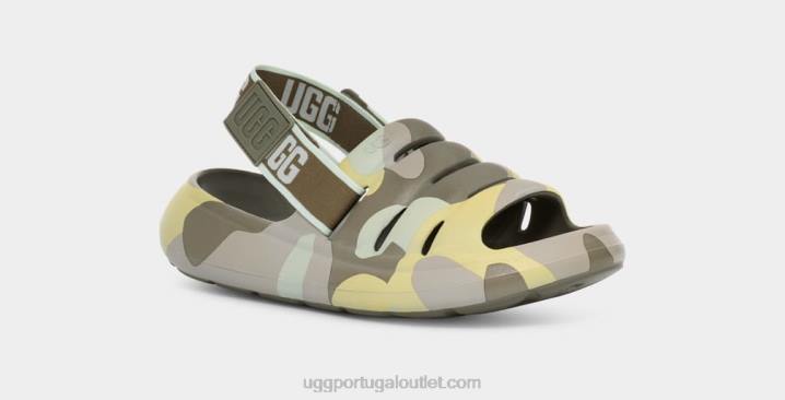 musgo verde esporte sim slide camopop UGG 20TJ519 mulheres