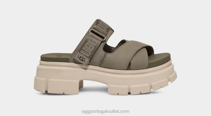 musgo verde slide de ashton UGG 20TJ465 mulheres