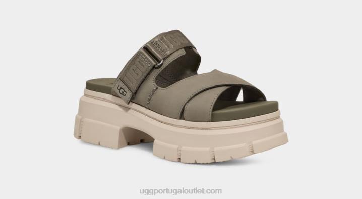 musgo verde slide de ashton UGG 20TJ465 mulheres