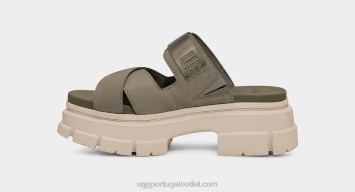musgo verde slide de ashton UGG 20TJ465 mulheres
