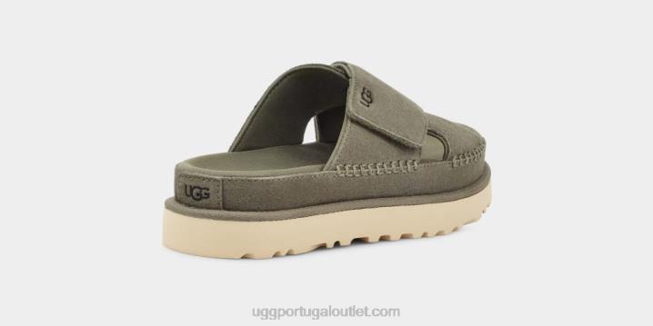 musgo verde slide transversal goldenstar UGG 20TJ438 mulheres