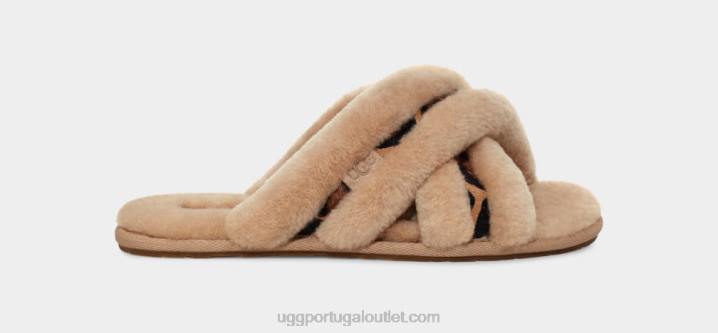 natural scuffita manchado UGG 20TJ41 mulheres