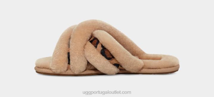 natural scuffita manchado UGG 20TJ41 mulheres