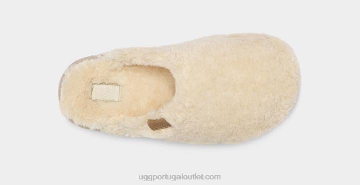 natural slide de açúcar penugem UGG 20TJ2101 mulheres