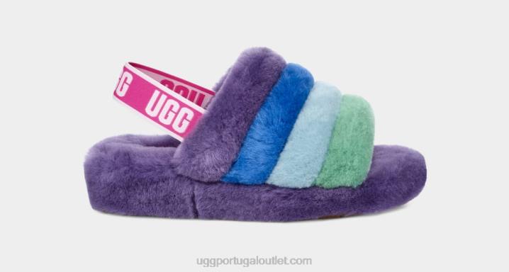 orgulho arco-íris roxo orgulho fluff sim deslize UGG 20TJ837 mulheres