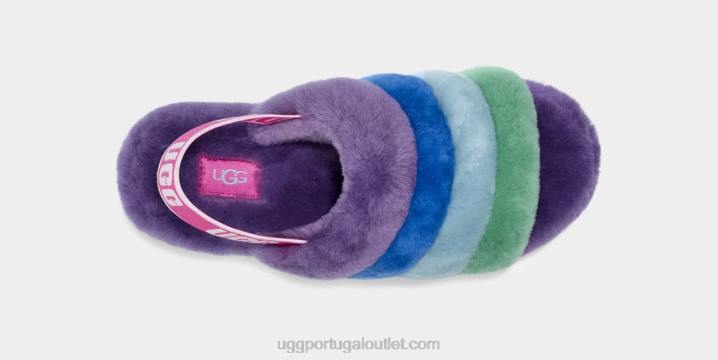 orgulho arco-íris roxo orgulho fluff sim deslize UGG 20TJ837 mulheres