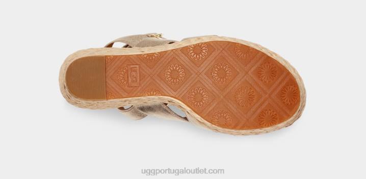 ouro pálido metálico carena UGG 20TJ862 mulheres
