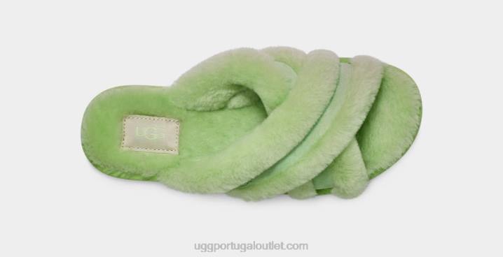 periquito verde scuffita UGG 20TJ43 mulheres