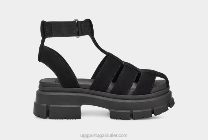 preto ashton strappy UGG 20TJ467 mulheres
