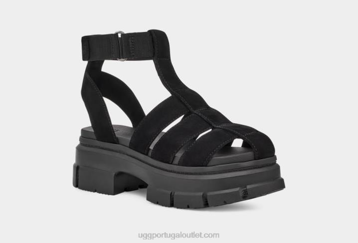 preto ashton strappy UGG 20TJ467 mulheres