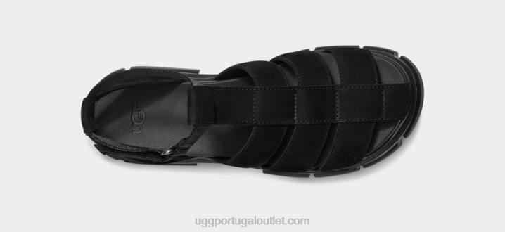 preto ashton strappy UGG 20TJ467 mulheres