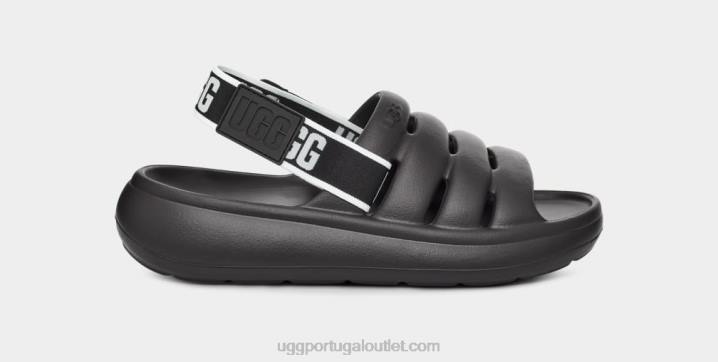 preto esporte sim deslize UGG 20TJ440 mulheres
