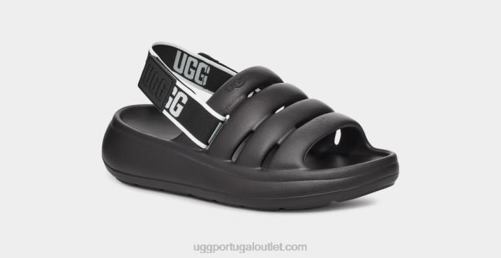 preto esporte sim deslize UGG 20TJ440 mulheres