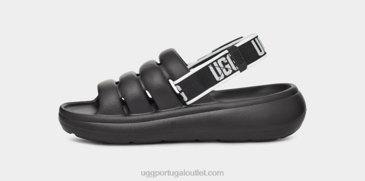 preto esporte sim deslize UGG 20TJ440 mulheres