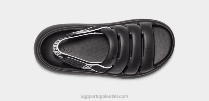 preto esporte sim deslize UGG 20TJ440 mulheres