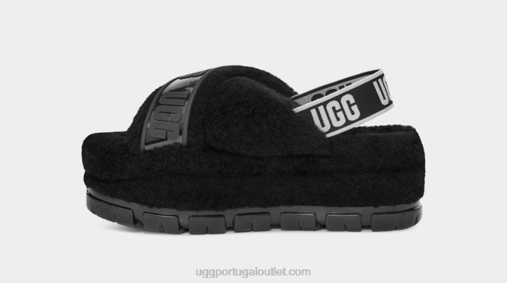 preto fuzzita claro UGG 20TJ731 mulheres
