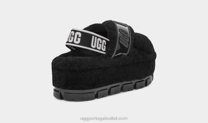 preto fuzzita claro UGG 20TJ731 mulheres