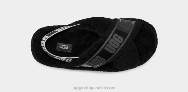 preto fuzzita claro UGG 20TJ731 mulheres