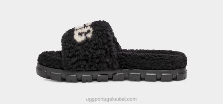 preto gráfico cozetta encaracolado UGG 20TJ582 mulheres