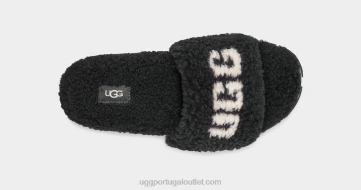 preto gráfico cozetta encaracolado UGG 20TJ582 mulheres