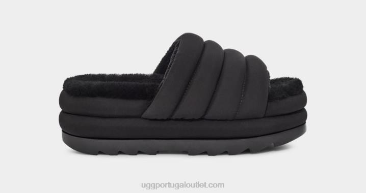 preto maxi slide UGG 20TJ761 mulheres