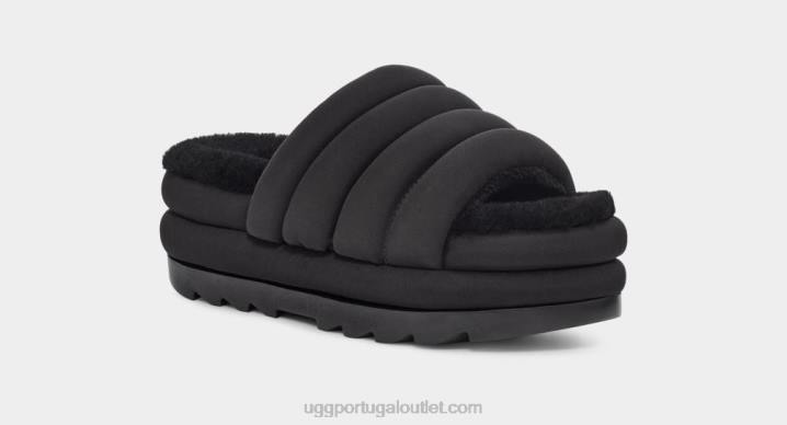 preto maxi slide UGG 20TJ761 mulheres