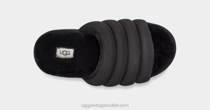 preto maxi slide UGG 20TJ761 mulheres