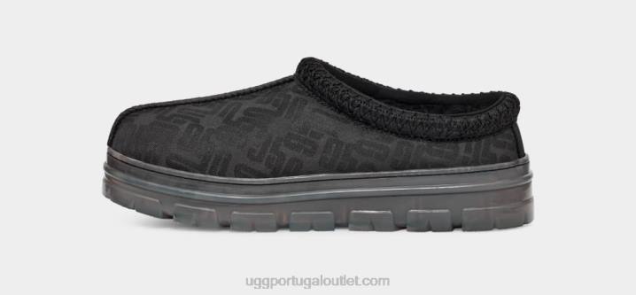 preto monograma gráfico tasman UGG 20TJ615 mulheres