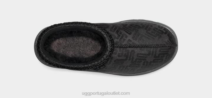 preto monograma gráfico tasman UGG 20TJ615 mulheres