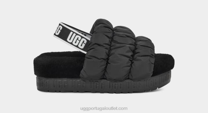 preto scrunchita UGG 20TJ537 mulheres