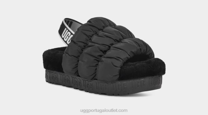 preto scrunchita UGG 20TJ537 mulheres