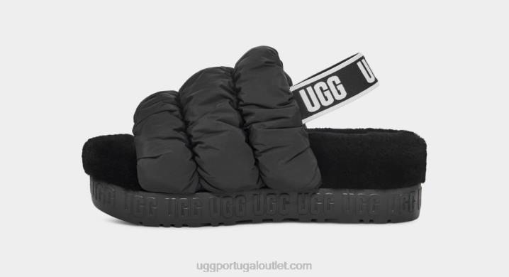 preto scrunchita UGG 20TJ537 mulheres
