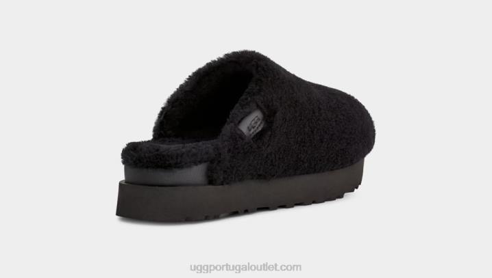 preto slide de açúcar penugem UGG 20TJ2100 mulheres