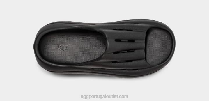 preto slide de espuma UGG 20TJ381 mulheres