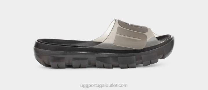 preto slide de gelatina transparente UGG 20TJ402 mulheres