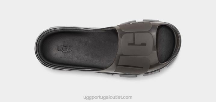 preto slide de gelatina transparente UGG 20TJ402 mulheres