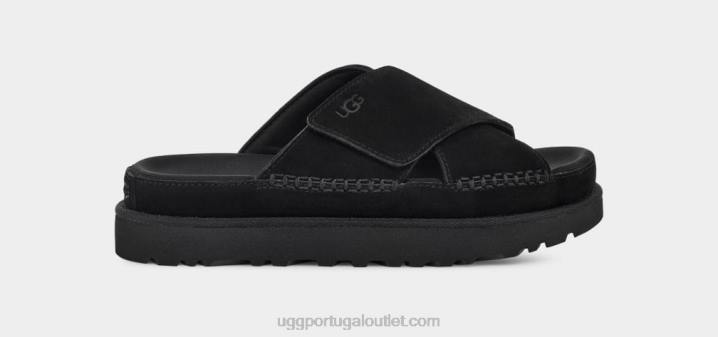 preto slide transversal goldenstar UGG 20TJ439 mulheres