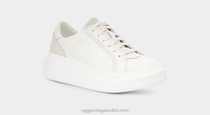 Branco brilhante laço de fuga UGG 20TJ747 mulheres