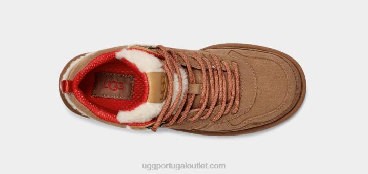 camurça castanha/vermelha ardente Highland Hi Heritage camurça UGG 20TJ13 mulheres